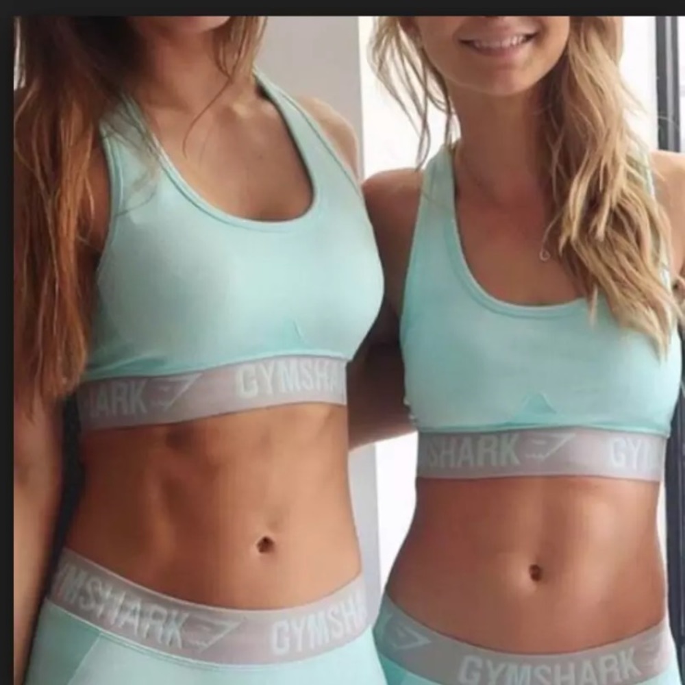ISO baby blue sports bra